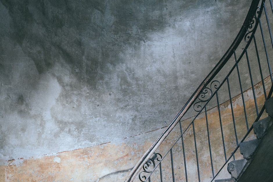 monte-escalier à Vaux-sur-Mer