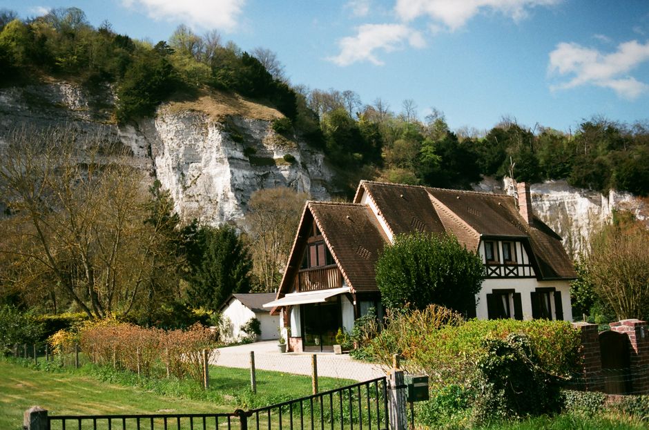 monte-escalier à Rochefort