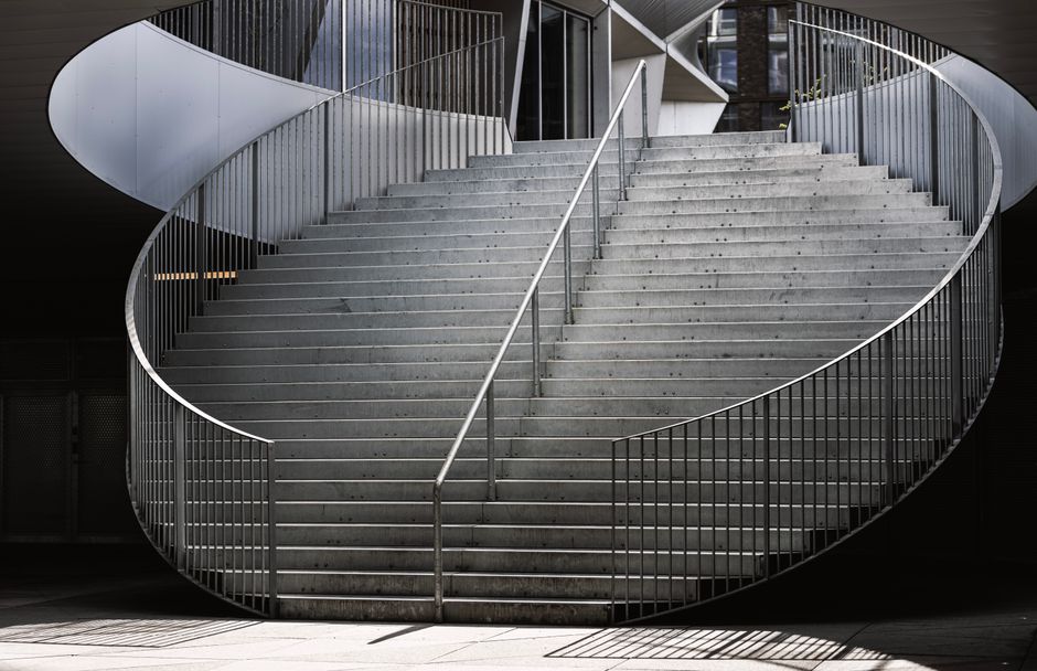 monte-escalier à Sainte-Soulle